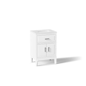 Seer 24" bathroom vanity cabinet with sink and quartz top - K-33551-ASB-0