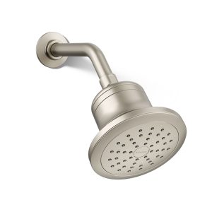 Cinq Round single-function filtered showerhead, 2.5 gpm - K-33631-Y-BN