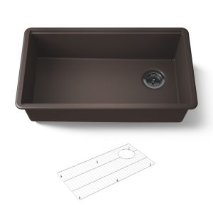 Billings 32-1/2" undermount single-bowl kitchen sink - K-33710-CM2