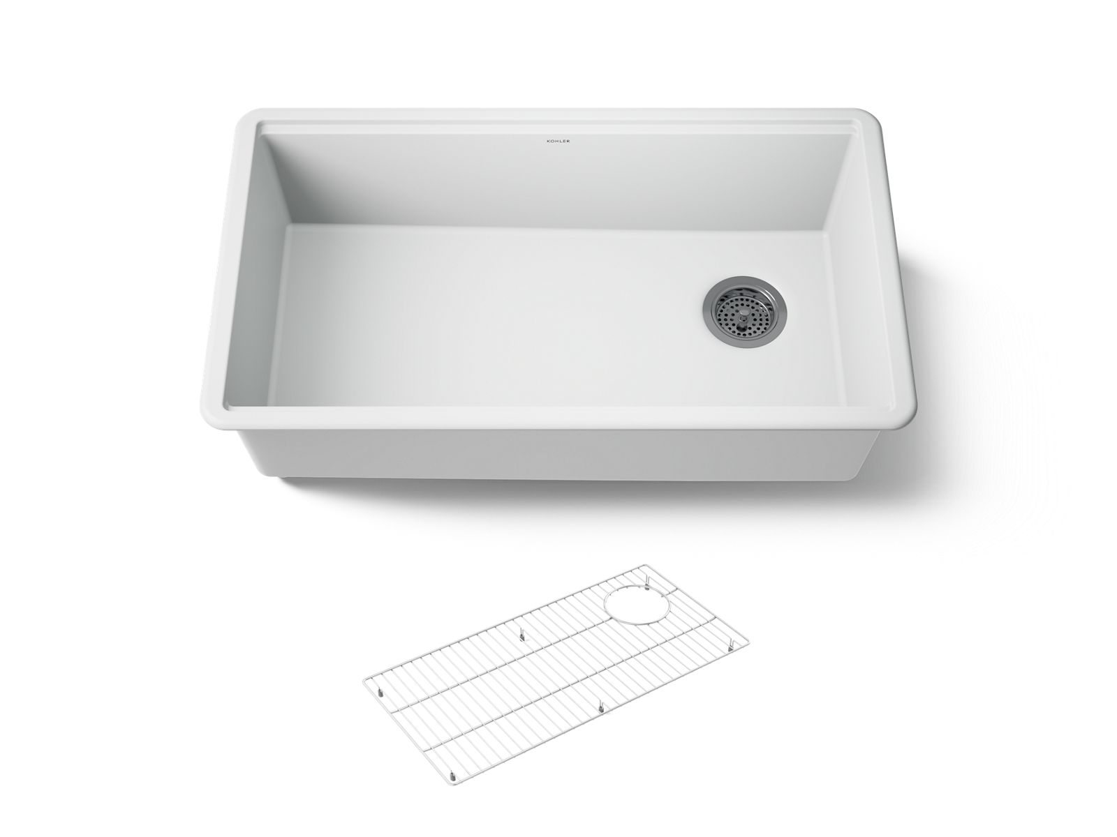 Billings 32-1/2" undermount single-bowl kitchen sink - K-33710-CM6