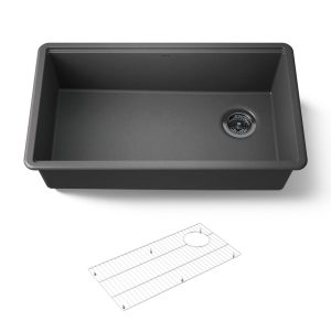 Billings 32-1/2" undermount single-bowl kitchen sink - K-33710-CM7