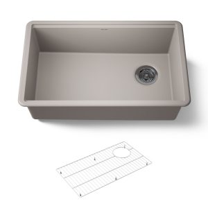 Billings 29" undermount single-bowl kitchen sink - K-33712-CM3
