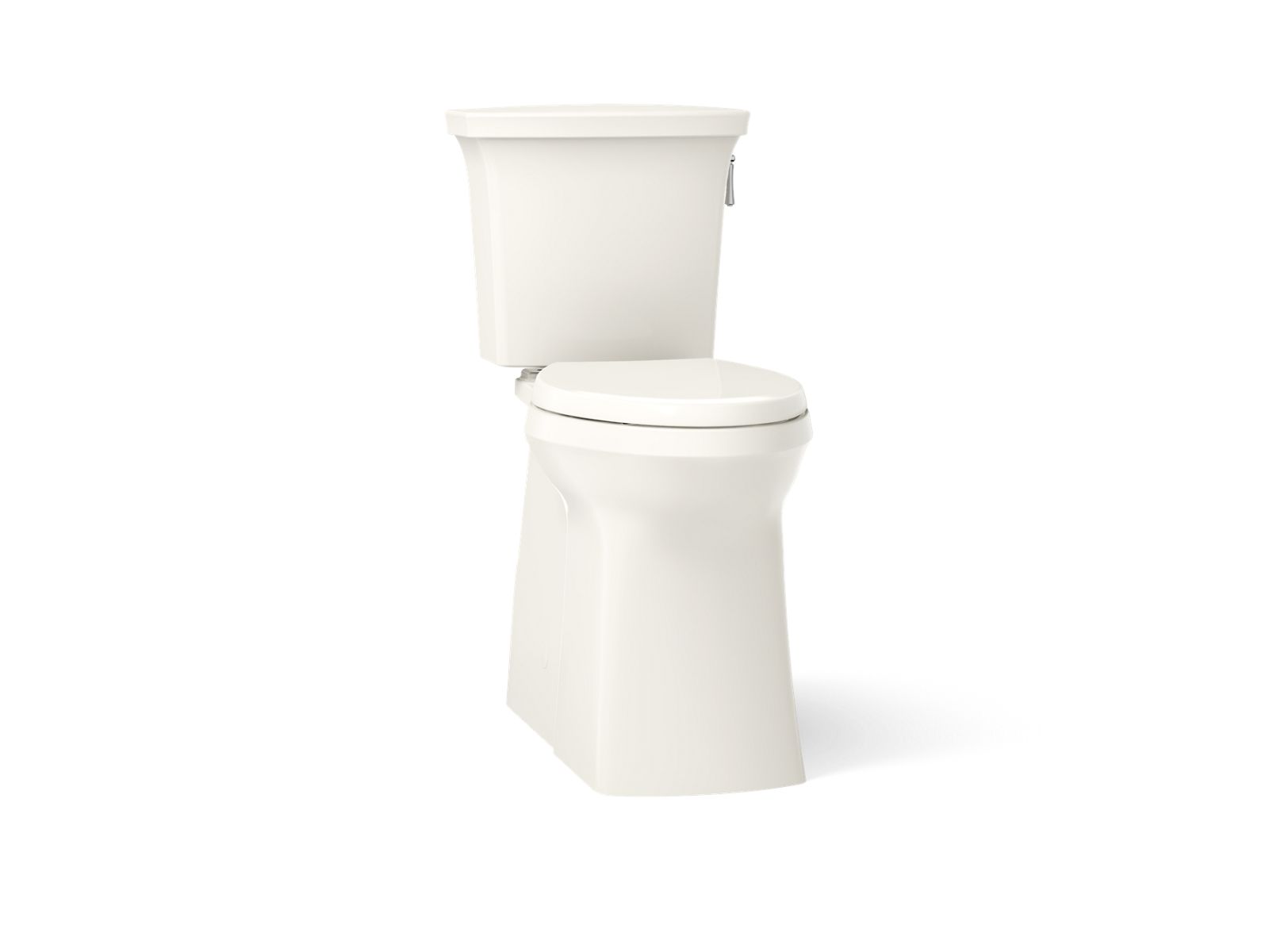 Corbelle Tall two-piece elongated toilet with skirted trapway, 1.28 gpf - K-33813-RA-96