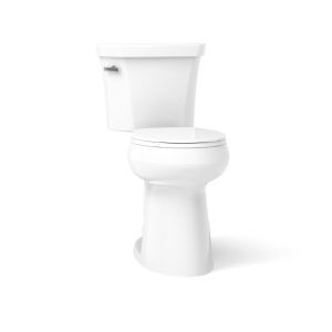 Highline Tall two-piece round-front toilet, 1.6 gpf - K-35717-0