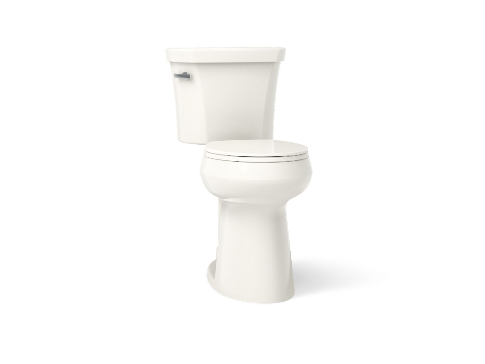 Highline Tall two-piece round-front toilet, 1.6 gpf - K-35717-96