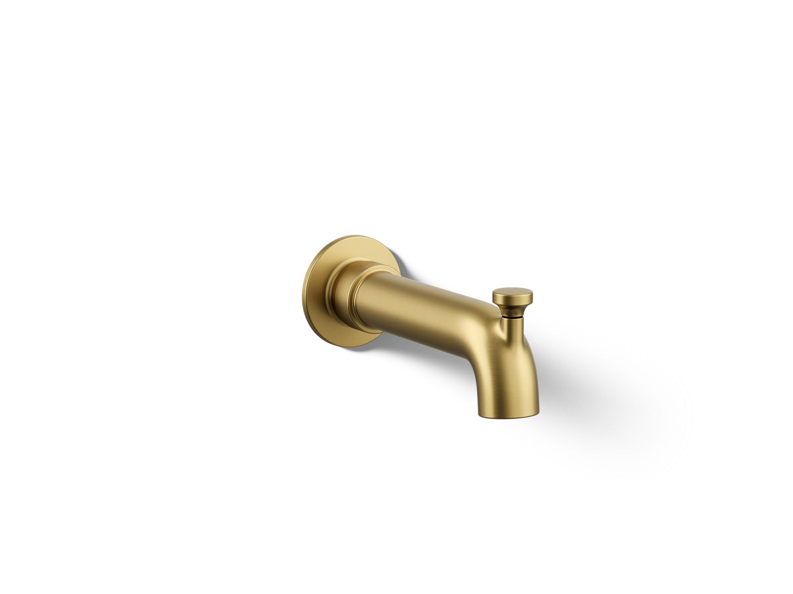 Castia by Studio McGee Wall-mount bath spout with diverter - K-35923-2MB