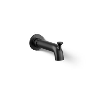 Castia by Studio McGee Wall-mount bath spout with diverter - K-35923-BL