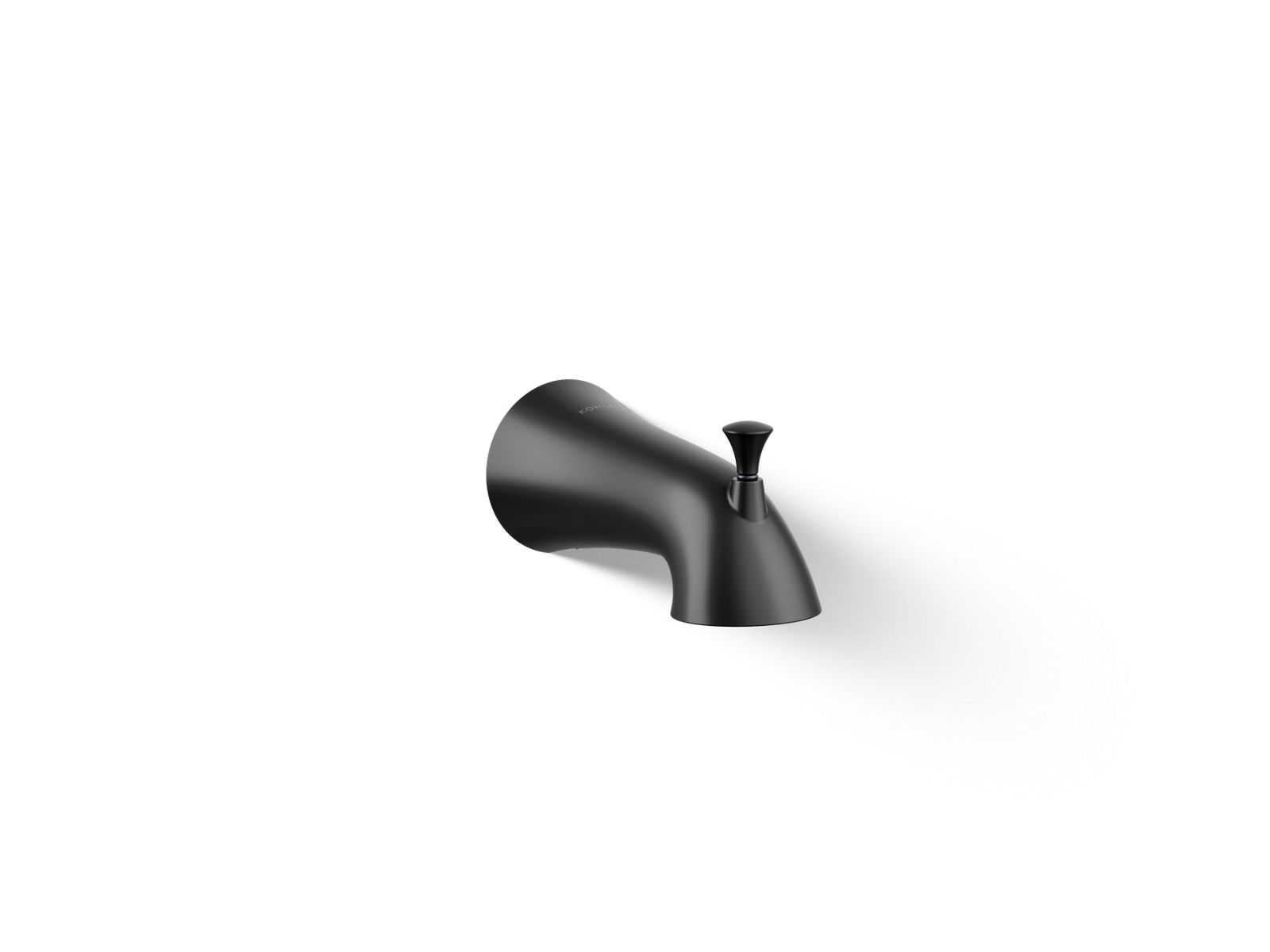 Buckley Wall-mount bath spout with diverter - K-35935-BL