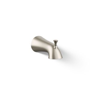 Buckley Wall-mount bath spout with diverter - K-35935-BN