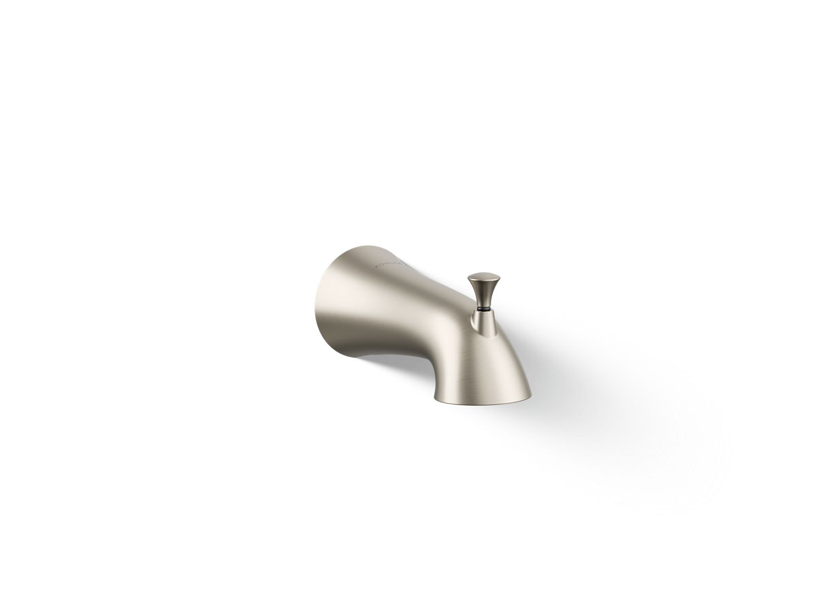 Buckley Wall-mount bath spout with diverter - K-35935-BN