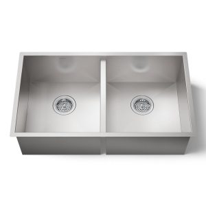 Vault 32" undermount double-bowl kitchen sink - K-3820-NA