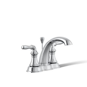 Devonshire Centerset bathroom sink faucet, 1.2 gpm - K-393-N4-CP
