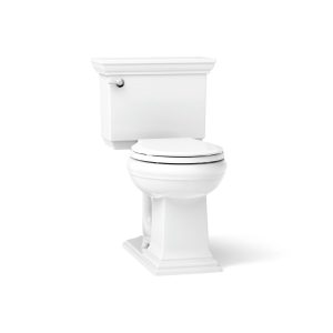 Memoirs Stately Two-piece round-front toilet, 1.28 gpf - K-3933-U-0