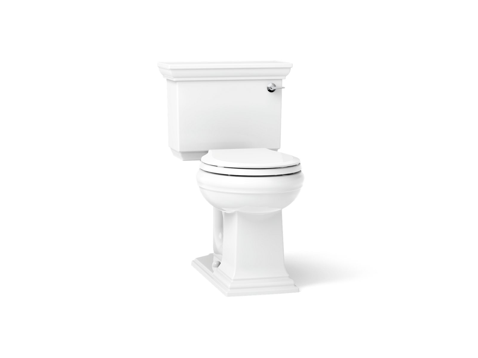 Memoirs Stately Two-piece round-front toilet, 1.28 gpf - K-3933-RA-0