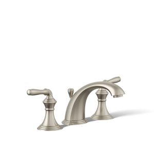 Devonshire Widespread bathroom sink faucet, 1.2 gpm - K-394-4-BN