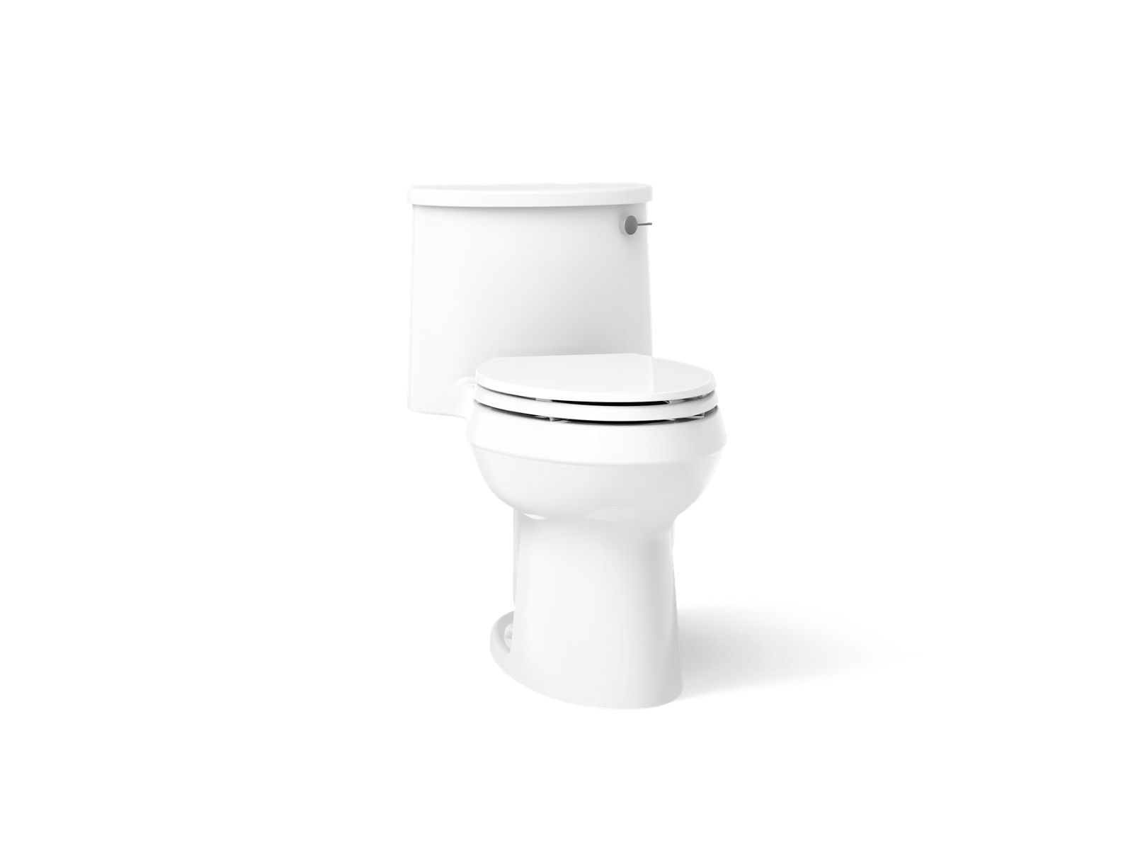 Adair One-piece elongated toilet, 1.28 gpf - K-3946-RA-0