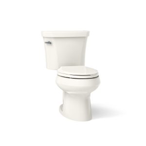 Wellworth Two-piece elongated toilet, 1.28 gpf - K-3948-U-96