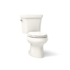 Wellworth Two-piece elongated toilet, dual-flush - K-3988-96