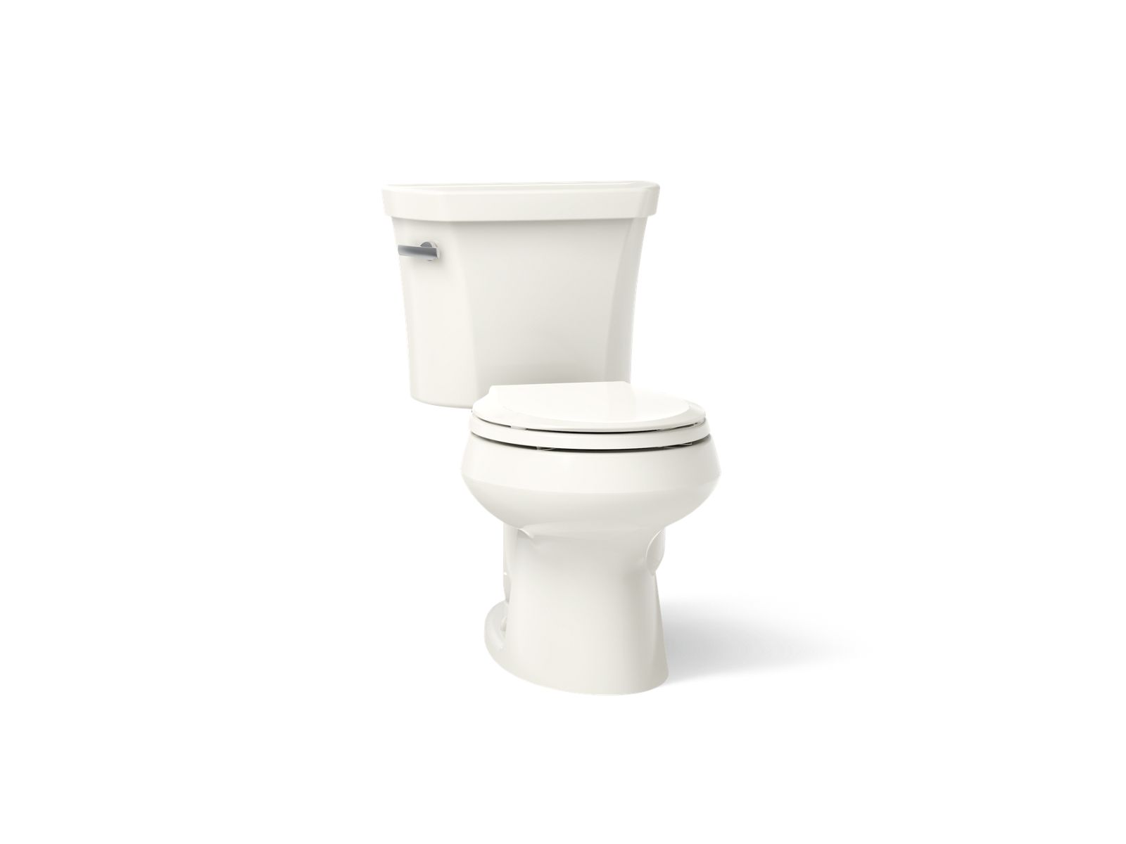 Wellworth Two-piece round-front toilet, 1.28 gpf - K-3997-96