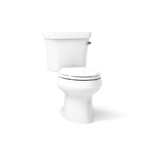 Wellworth Two-piece elongated toilet, 1.28 gpf - K-3998-RZ-0