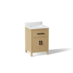 Kresla 24" bathroom vanity cabinet with sink and quartz top - K-40637-BD1-WEK