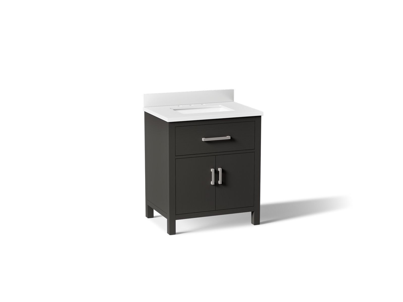 Kresla 30" bathroom vanity cabinet with sink and quartz top - K-40638-BD1-BWK