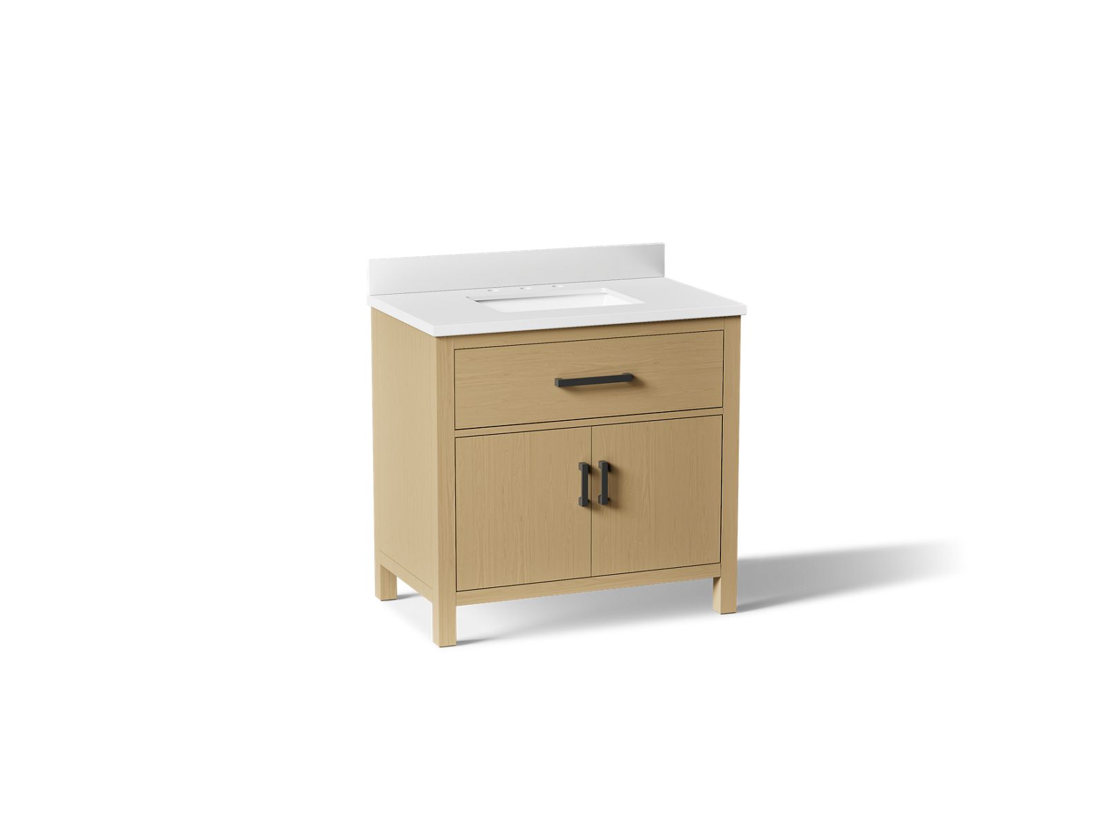 Kresla 36" bathroom vanity cabinet with sink and quartz top - K-40639-BD1-WEK