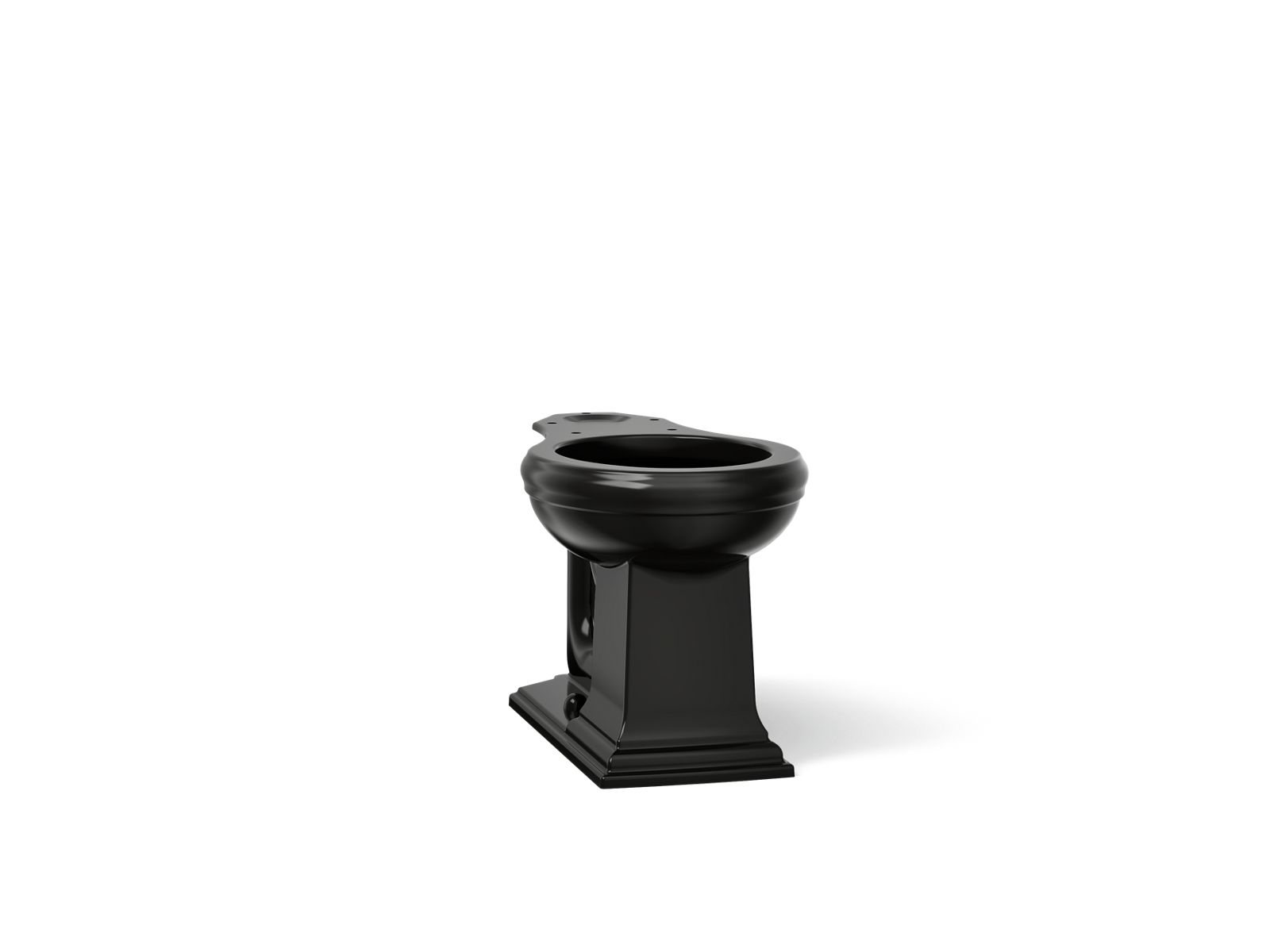 Memoirs Round-front bowl with exposed trapway - K-4387-7