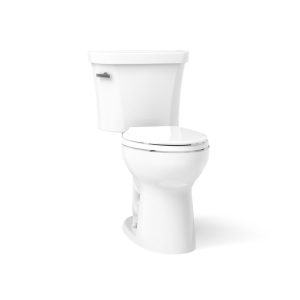 Highline Two-piece elongated toilet, 1.28 gpf - K-43949-0