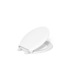 Cachet ReadyLatch Quiet-Close round-front toilet seat - K-4639-RL-0