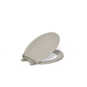 Cachet ReadyLatch Quiet-Close round-front toilet seat - K-4639-RL-G9