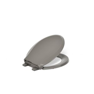 Cachet ReadyLatch Quiet-Close round-front toilet seat - K-4639-RL-K4