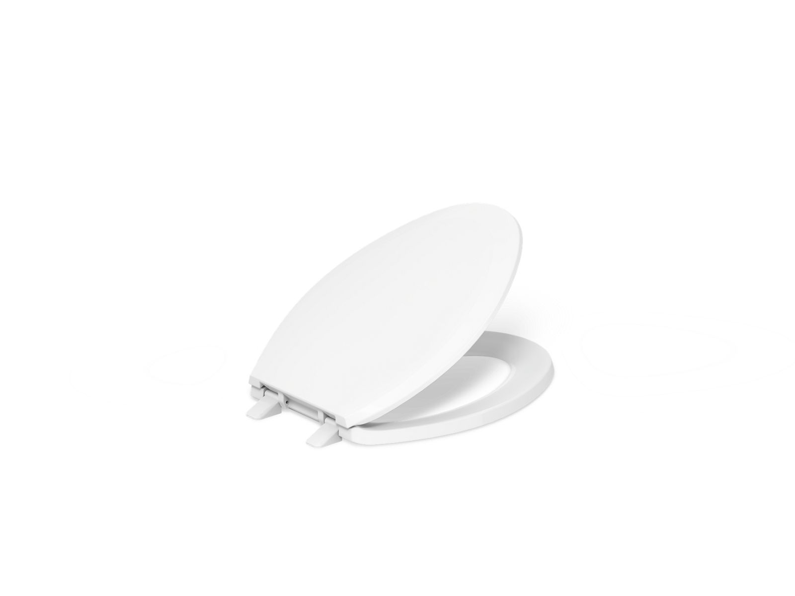 Lustra Quick-Release elongated toilet seat - K-4652-0