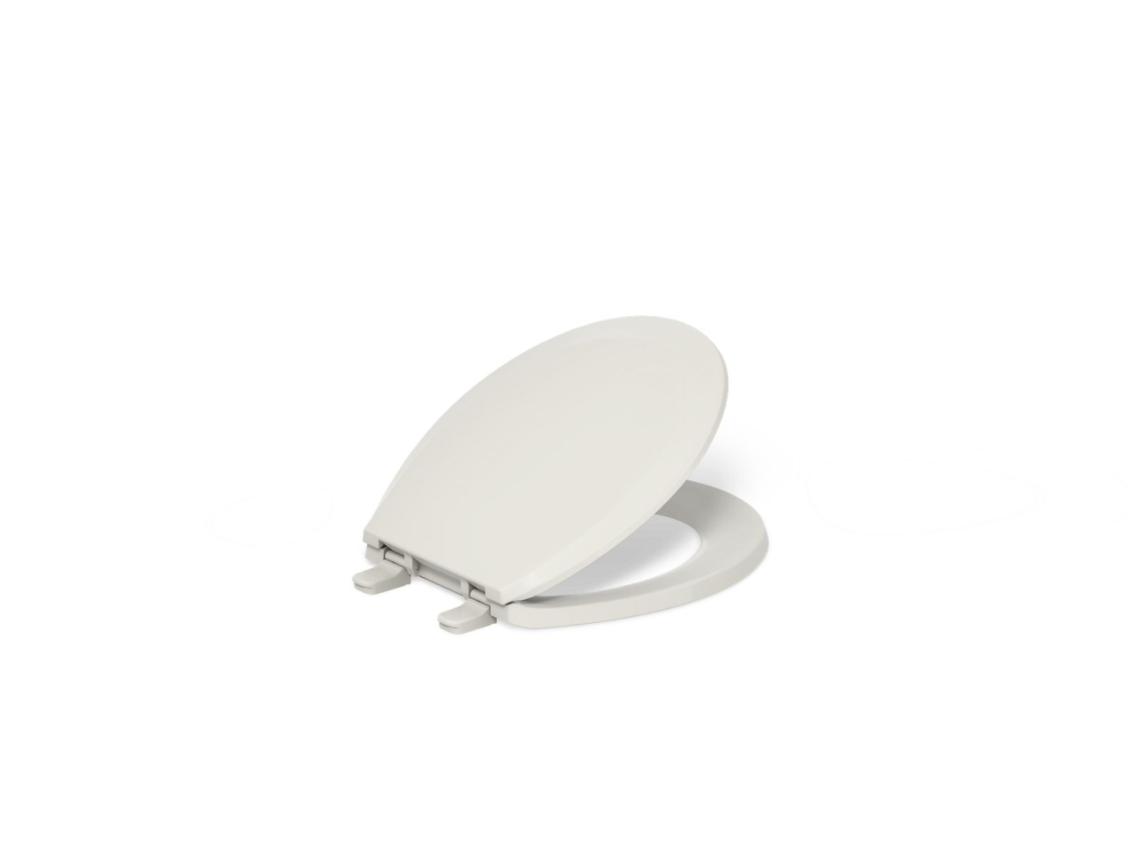 Lustra Quick-Release round-front toilet seat - K-4662-47