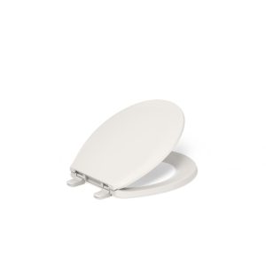 Lustra Quick-Release round-front toilet seat - K-4662-55