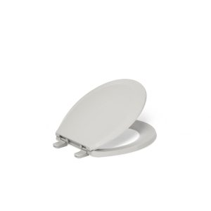 Lustra Quick-Release round-front toilet seat - K-4662-56
