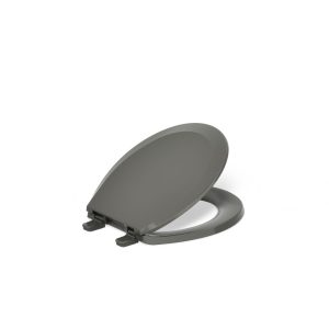 Lustra Quick-Release round-front toilet seat - K-4662-58