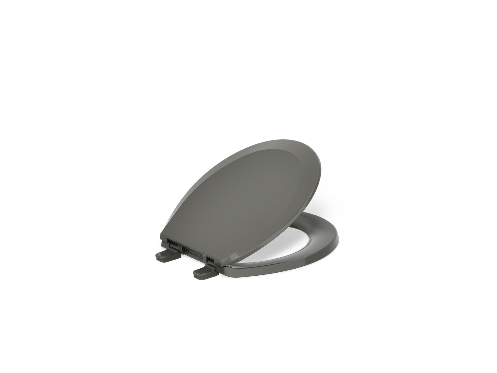 Lustra Quick-Release round-front toilet seat - K-4662-58