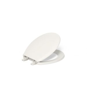Lustra Quick-Release round-front toilet seat - K-4662-96