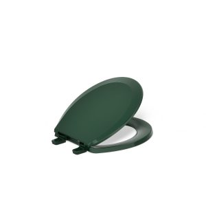 Lustra Quick-Release round-front toilet seat - K-4662-97