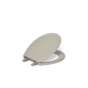 Lustra Quick-Release round-front toilet seat - K-4662-G9