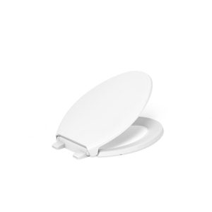 Glenbury ReadyLatch Quiet-Close elongated toilet seat - K-4733-RL-0