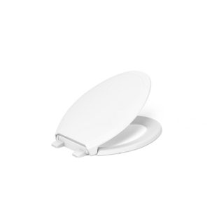 Rutledge ReadyLatch Quiet-Close elongated toilet seat - K-4734-RL-0