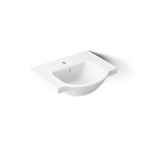 Veer 21" rectangular pedestal bathroom sink - K-5247-1-0