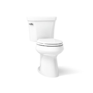 Highline Two-piece elongated toilet, 1.0 gpf - K-5298-0