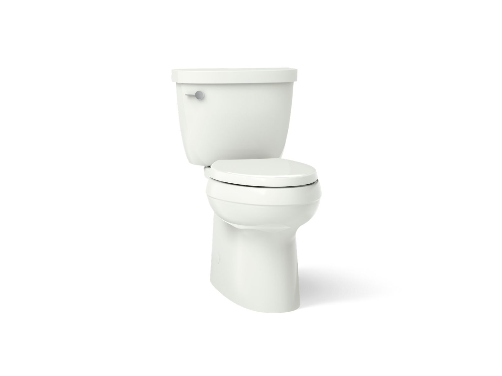 Cimarron Two-piece elongated toilet with skirted trapway, 1.28 gpf - K-5310-NY