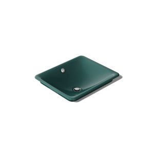 Iron Plains 18-1/2" rectangular vessel bathroom sink - K-5400-PAT-17