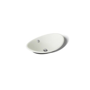 Iron Plains 20-3/4" oval vessel bathroom sink - K-5403-P5-NY