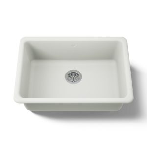 Iron/Tones 27" top-/undermount single-bowl kitchen sink - K-5708-NY