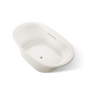 Underscore 71-1/2" x 41-1/2" drop-in bath with Bask heated surface - K-5717-W1-96